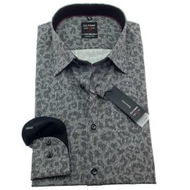 OLYMP Level Five BODY FIT jacquard camisa para hombres...