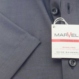 MARVELIS chemise pour homme MODERN FIT chambray à manches courtes