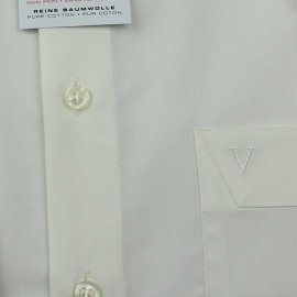 Marvelis Hemd Modern Fit Uni Langarm (4700-64-20e) Farbe: Elfenbein 48
