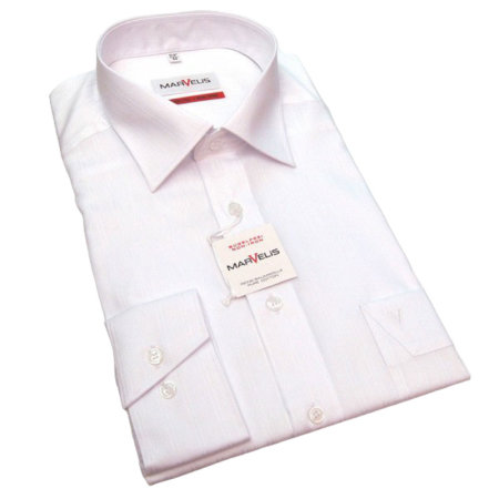 MARVELIS chemise pour homme MODERN FIT structure à manches longue (4748-64-00e) 37