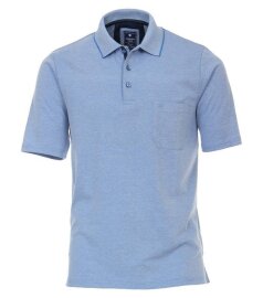 REDMOND Poloshirt Wash & Wear mit Brusttasche, halbarm