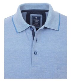 REDMOND poloshirt wash & wear with breast pocket, shorts sleeve
