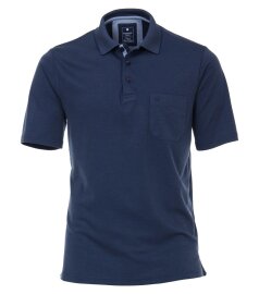 REDMOND Poloshirt Wash & Wear mit Brusttasche, halbarm