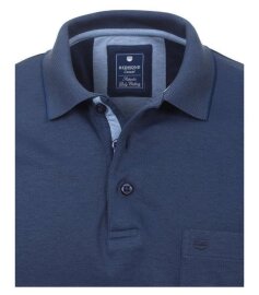 REDMOND poloshirt wash & wear with breast pocket, shorts sleeve