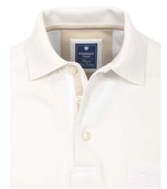 REDMOND poloshirt wash & wear with breast pocket, shorts sleeve