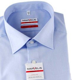 MARVELIS chemise pour homme MODERN FIT à manches longues sumplémentaires (69cm) (4704-69-11e) 45