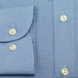 MARVELIS chemise MODERN FITt manches longues carreau vichy 48 (3XL)