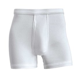 SCHÖLLER short pants with double rib, white