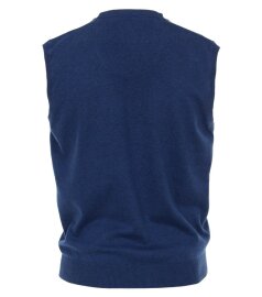 Herren Pullunder, V-Ausschnitt, Marke REDMOND, 100% Baumwolle, royal blau