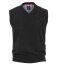 Herren Pullunder, V-Ausschnitt, Marke REDMOND, 100% Baumwolle, anthrazit