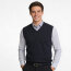 Herren Pullunder, V-Ausschnitt, Marke REDMOND, 100% Baumwolle, blauschwarz