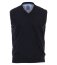 Herren Pullunder, V-Ausschnitt, Marke REDMOND, 100% Baumwolle, blauschwarz