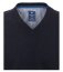Herren Pullunder, V-Ausschnitt, Marke REDMOND, 100% Baumwolle, blauschwarz