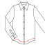 Shirt Cut back length
