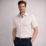MARVELIS Hemd MODERN FIT uni halbarm
