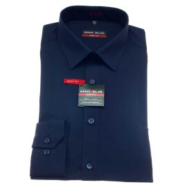 Marvelis BODY FIT Uni camisa para hombres mangas largas