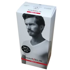MARVELIS T-Shirt BODY FIT UNSICHTBAR mit V-Ausschnitt