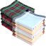 Handkerchiefs 12 pieces ca.40x40cm pure cotton Highland + Jerry