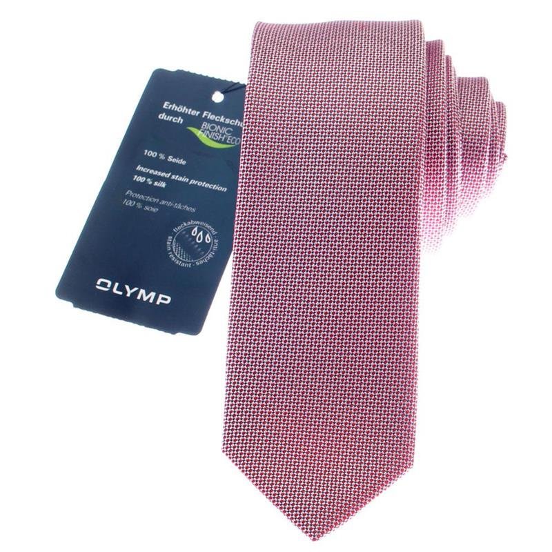 OLYMP slim Krawatte 5cm, fleckabweisend reiner € 19,17 Seide, aus