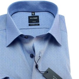 OLYMP LUXOR chemise pour homme MODERN FIT strukture à manches longue 45-46 (XXL)