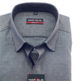 MARVELIS Shirt BODY FIT jacquard long sleeve 41-42 (L)