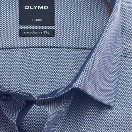 OLYMP LUXOR chemise pour homme MODERN FIT jacquard à manches longue