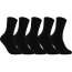 5 paires de chaussettes en coton pr&eacute;cieux 39-42