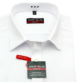 MARVELIS chemise pour homme BODY FIT uni à manches longue (6799-64-00e) 40