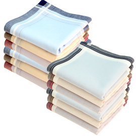 Handkerchiefs 12 pieces ca.40x40cm pure cotton Jerry + James