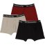 3 Boxer Shorts uni mit wertvoller Baumwolle und Elasthan 5 (M)