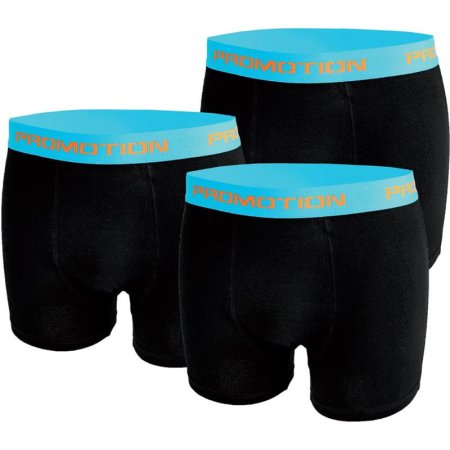 3 Boxer Shorts uni mit wertvoller Baumwolle und Elasthan 4 (S)