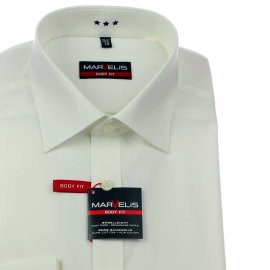 MARVELIS chemise pour homme BODY FIT uni à manches longue (6799-64-20e) 38