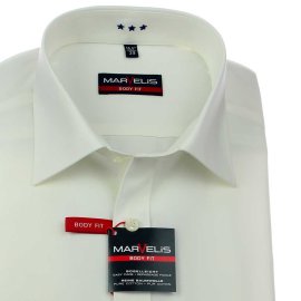 MARVELIS chemise pour homme BODY FIT uni à manches longue (6799-64-20e) 42