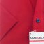 MARVELIS Hemd MODERN FIT uni halbarm mit Kontrast Ausputz