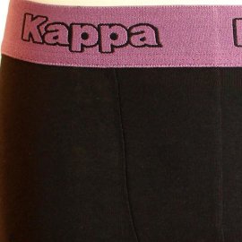 KAPPA boxer shorts 2 pieces in a pack of colors: purple and black 4 (S)