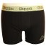 KAPPA boxer shorts 2 pieces in a pack of colors: green and black 5 (M)