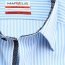 MARVELIS Men`s Shirt MODERN FIT MAXI striped short sleeve 39-40 (M)