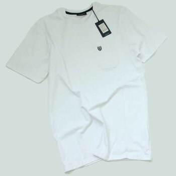 T-shirt à col rond et demi-manches de PRE END avec une poche poitrine