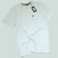 T-shirt with a round neck and half sleeves from PRE END with a breast pocket