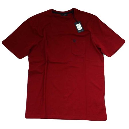 T-shirt à col rond et demi-manches de PRE END avec une poche poitrine XL
