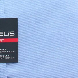 MARVELIS chemise pour homme BODY FIT uni twill à manches longue