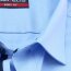 MARVELIS chemise pour homme BODY FIT uni twill à manches longue