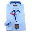 MARVELIS chemise pour homme BODY FIT uni twill à manches longue