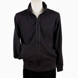 Sporty leisure jacket for men with patches