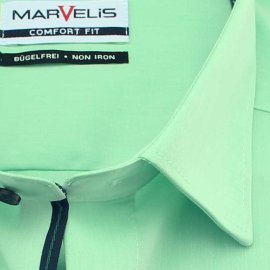 MARVELISMen`s Shirt chambray COMFORT FIT long sleeve