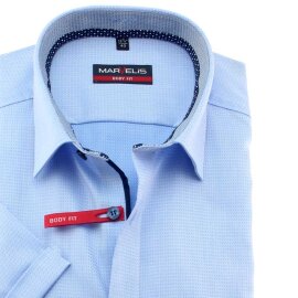 MARVELIS Uni camisa para hombres BODY FIT mangas cortas