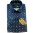 MARVELIS Chambray camisa para hombres CASUAL mangas cortas