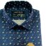 MARVELIS Chambray camisa para hombres CASUAL mangas cortas