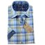 MARVELIS Casual chemise pour homme carreau à manches courtes