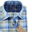 MARVELIS Casual chemise pour homme carreau à manches courtes